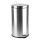 Pedálos szemetes, rozsdamentes acél, kivehető műanyag vödörrel, 30 liter