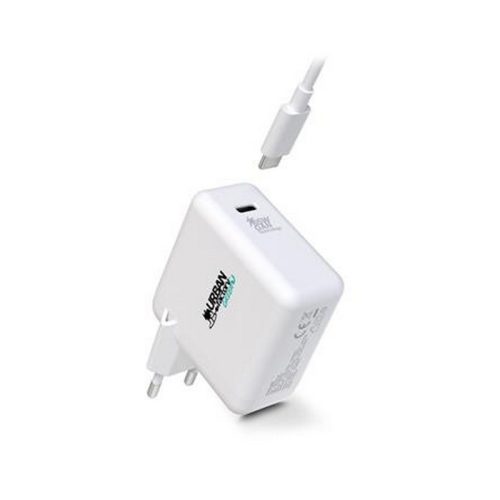 Hálózati töltő, 1xUSB-C (65W), USB-C–USB-C kábel, URBAN FACTORY