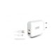Hálózati töltő, 1xUSB-A (18W), 1xUSB-C (45W), USB-A–USB-C kábel, URBAN FACTORY