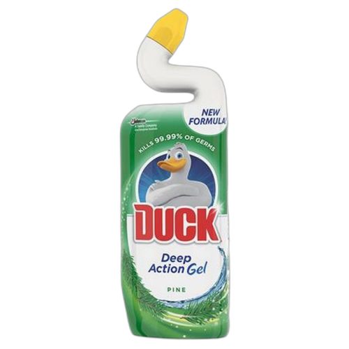 WC-tisztítógél, 750 ml, DUCK "Deep Action Gel", fenyő illat