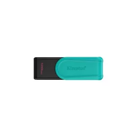   Pendrive, 128GB, USB 3.2 Gen1, KINGSTON "DataTraveler Exodia S", fekete-türkiz