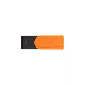   Pendrive, 256GB, USB 3.2 Gen1, KINGSTON "DataTraveler Exodia S", fekete-narancs