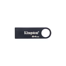   Pendrive, 64GB, USB 3.2 Gen1, KINGSTON "DataTraveler SE9 G3", fém ház