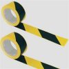 Jelzőszalag, 70 mm x 200 m, sárga -fekete