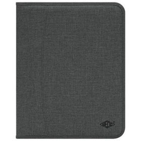   Konferencia mappa, A4, poliészter, cipzáras, WEDO "College", szürke