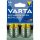 Tölthető elem, AA, ceruza, újrahasznosított, 4x2100 mAh, VARTA