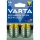 Tölthető elem, AA, ceruza, újrahasznosított, 4x2100 mAh, VARTA
