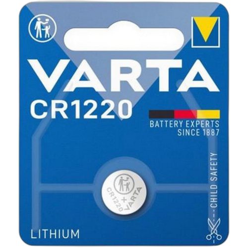 Gombelem, CR1220, 1 db, VARTA