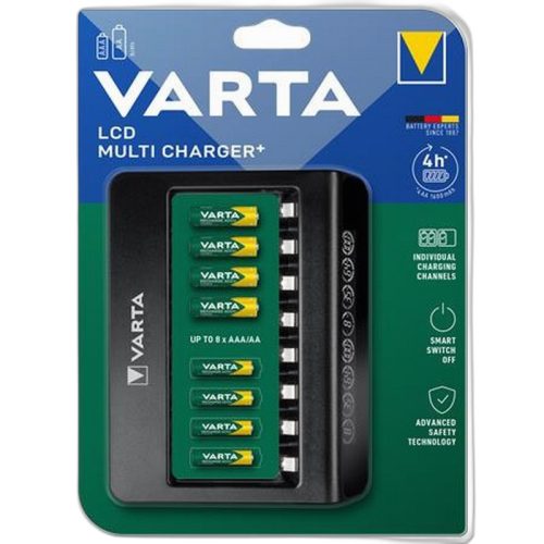 Elemtöltő, AA/AAA, 8 férőhelyes, VARTA "Multi"