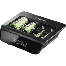   Elemtöltő, univerzális AA/AAA/C/D/9V, LCD kijelző, VARTA "Universal"