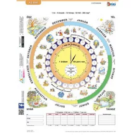 Tanulói munkalap, A4, STIEFEL "Idő"