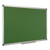   Krétás tábla, zöld felület, nem mágneses, 90x180 cm, alumínium keret