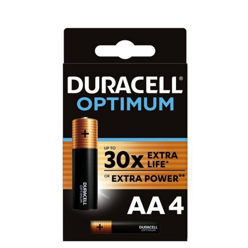 Duracell Optimum Alkáli Ceruza Elem (1,5V) AA B4