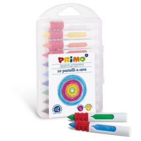   Zsírkréta PRIMO 049PC10NP csúszásgátló fogóval, 10db-os készlet, PP dobozban