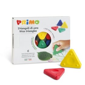   Zsírkréta PRIMO 074TRI6 háromszög alakú (marok), 6db-os készlet