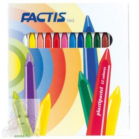 Színező, Plasztik Anyagú Factis 12-Db-Os Készlet