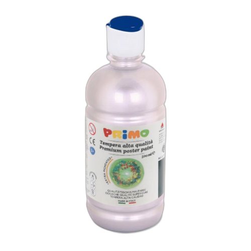 Tempera PRIMO Premium 500ml, ezüst