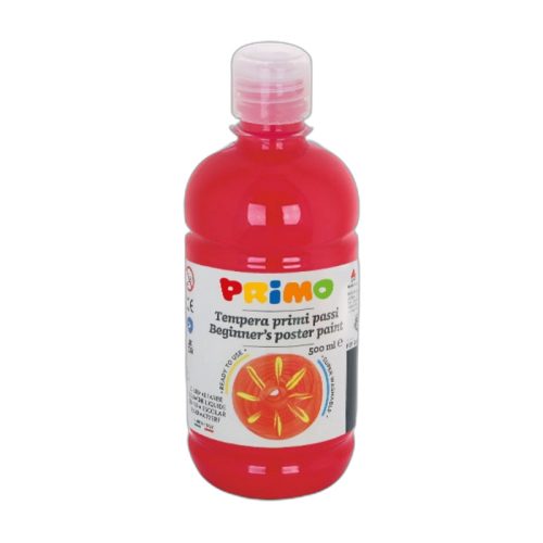 Tempera PRIMO 500ml, sötét piros 380