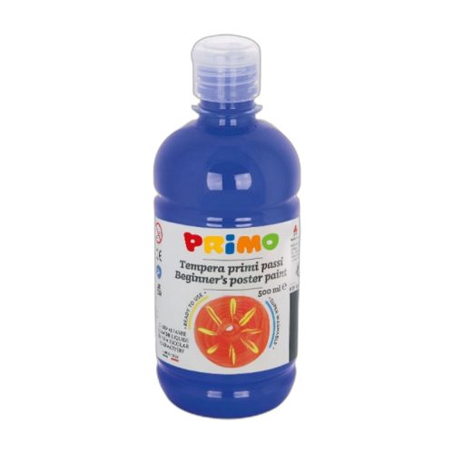 Tempera PRIMO 500ml, sötétkék 500