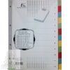 Elválasztó Lap Fornax A4 Karton, 225X297Mm 6 Színregiszter Elválasztó Lap Fornax A4 Karton, 225X297Mm 6 Színregiszter