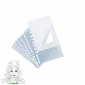   Genotherm lefűzhető PETIT PLUS A/4 narancsos felület, 80 mikron felül-oldalt nyitott 50db/csomag