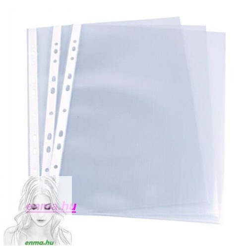 Genotherm lefűzhető PETIT PLUS A4 XL (220x300mm) 130 mikron víztiszta felület 50db/csomag 