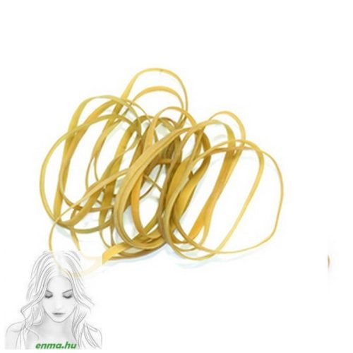 Gumigyűrű 63,5mm x 5mm 1kg/csomag sárga (postázó gumi) 