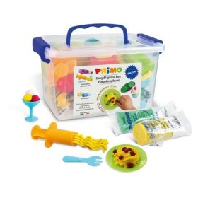   Gyurmatészta és nyomóformák PRIMO EasyDo 288BARGF (Snack bar) 6x100g, tároló dobozban