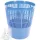 Papírkosár Fornax Műanyag Rácsos, 16 Literes, Kék