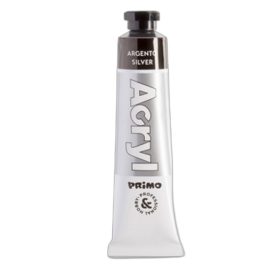 Acrylic Paint Primo Tube 18ml, Silver