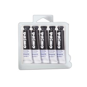 Tempera PRIMO tube 440TRA 12ml, black