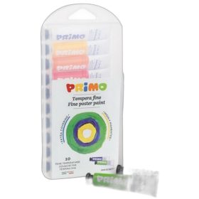 Tempera PRIMO tube set 444T10SAP 10x12ml