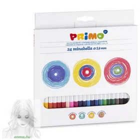   Színesceruza Primo Minabella Középvastag, 24Db-Os Készlet