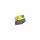 Jegyzettömb InfoNotes öntapadós, 75x75 mm, 6x80 lap, BRILLIANT MIX (sárga, zöld, pink)