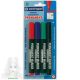 Permanent Marker Centropen 8566 Kerek Végű, 2,5Mm, 4Db-Os Készlet