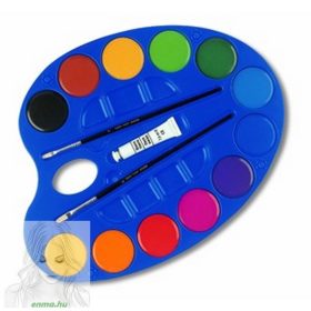   Vízfesték Primo 102A12Tom  12X44 Mm, + Paletta + 2Ecset + Tempera