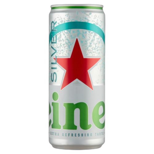 Heineken Silver Dobozos Sör 0,33L (4%)