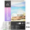  Opeth Akvarell Vázlat Fűzet, A4-Es ,20 Lapos, 210X297Mm, 190G.