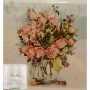   Számfestő 30X30 Cm Színpompás "Impressive Flower Bouquet" Keret Nélküli 