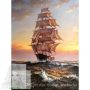   Pittore di numeri 50x65 cm colorato "Sailing the Ocean" senza cornice