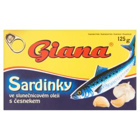 Giana Szardinella Napraforgóolajban Fokhagymával 125 g
