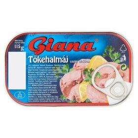Giana Tőkehalmáj Saját Olajban 115 g