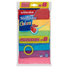 vileda Color Multipack Mikroszálas Törlőkendő 8 db