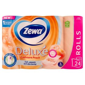   Zewa Deluxe Cashmere Peach toalettpapír 3 rétegű 24 tekercs