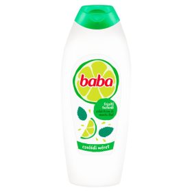   baba frissítő tusfürdő zöldcitrom és menta illat 750 ml