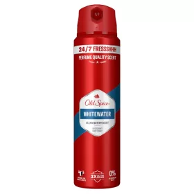   Old Spice Whitewater Deo Spray Férfiaknak, Akár 48 Órás Frissesség, Alumíniummentes, 150 ml