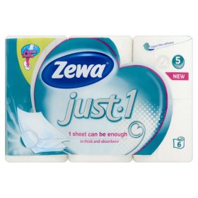 Zewa Just 1 toalettpapír 5 rétegű 6 tekercs