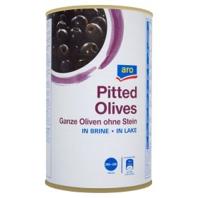 aro Magozott Egész Fekete Olajbogyó Sós Lében 4 kg