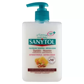   Sanytol antibakteriális tápláló folyékony szappan 250 ml