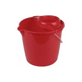 Tidinett kerek vödör csavaró kosárral 12l